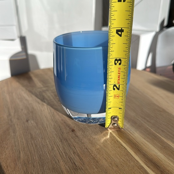 Glassybaby “Paws” Stickered first Triskelion stamp Blue 🐾🩵 - Picture 6 of 10